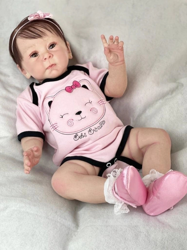 Bebê Reborn Realista Huxley Menina