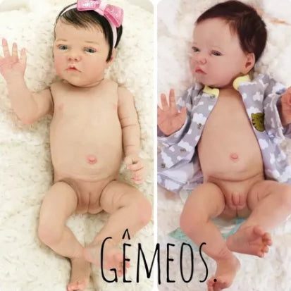 Gêmeos Reborn Realista Atticus