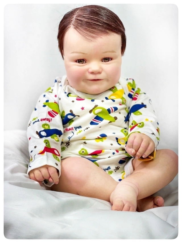 Bebê Reborn Realista Maddie Menino