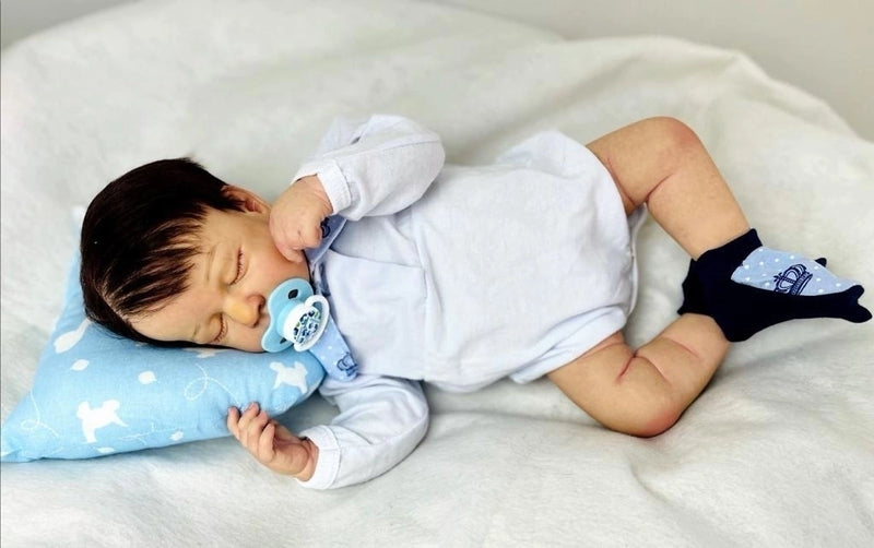 Bebê Reborn Realista Lou Lou Menino