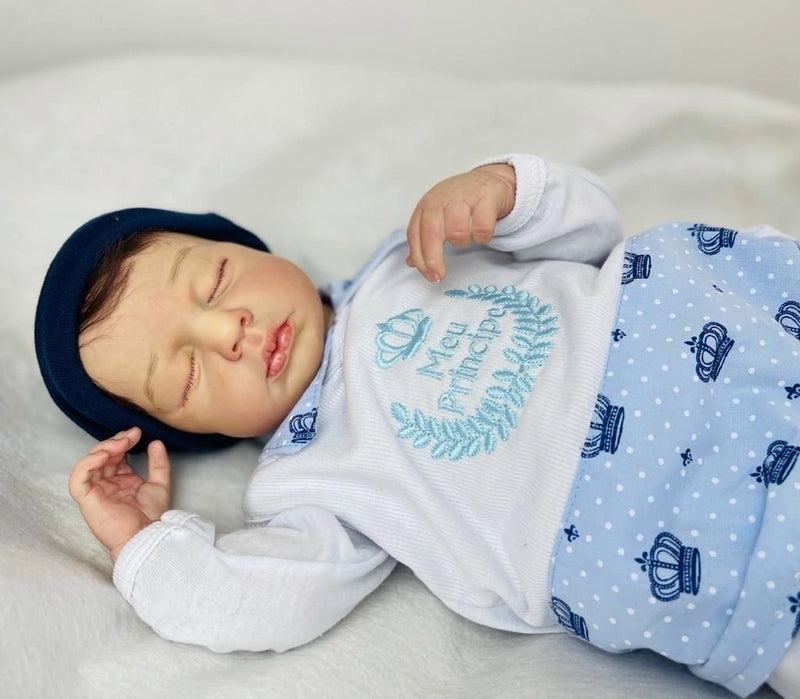Bebê Reborn Realista Lou Lou Menino