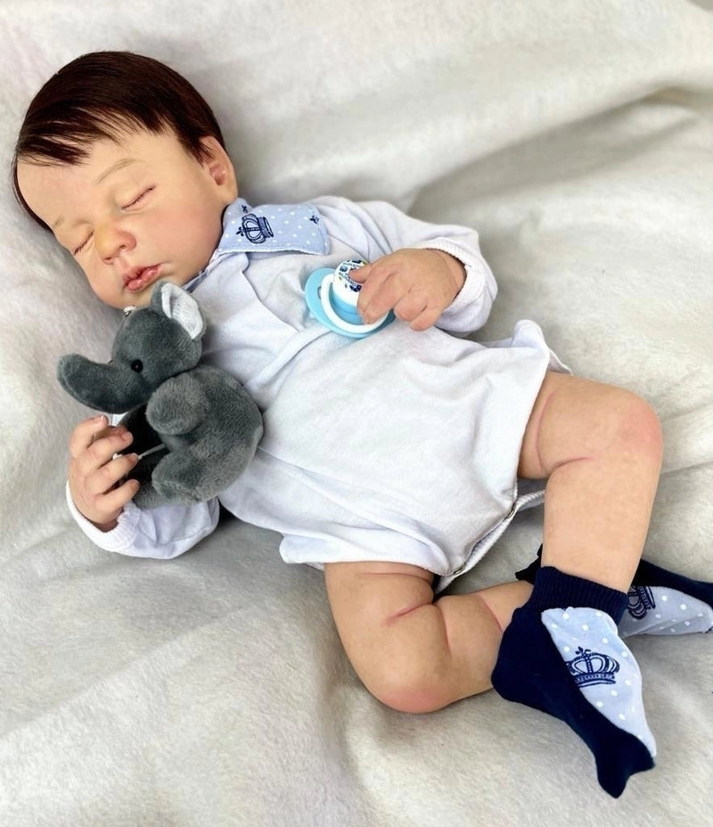 Bebê Reborn Realista Lou Lou Menino